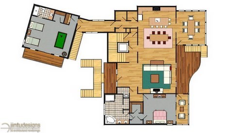 floor plan rendering